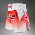 Шорти для тренувань чоловічі Venum x RWS 2.0 Muay Thai white/red 3