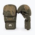 Рукавиці боксерські Venum Serpenti Sparring khaki/bronze/ivory 2