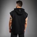 Кофта чоловіча Venum Boxing VT Sleeveless Hoodie black/white 3