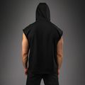 Кофта чоловіча Venum Boxing VT Sleeveless Hoodie black/white 2
