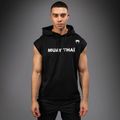 Кофта чоловіча Venum Boxing VT Sleeveless Hoodie black/white 3