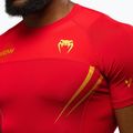 Чоловіча тренувальна футболка Venum X WOW FC Rashguards fury red/gold 7