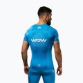 Чоловіча тренувальна футболка Venum X WOW FC Rashguards pacific blue 3
