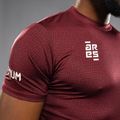 Чоловіча тренувальна футболка Venum X Ares 2.0 Dry Tech бордового кольору 6
