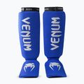 Захист для гомілок та стоп Venum Kontact Shin Guards royal blue/silver