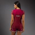 Жіноча футболка Venum Adrenaline Dry-Tech burgundy/pink 2