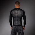 Рашгард лонгслів чоловічий Venum G-Fit Scales Rashguard black/charcoal grey 2