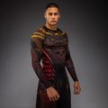 Рашгард лонгслів чоловічий Venum Quetzal Fury Rashguard black/fury red/tangerine 4