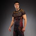 Рашгард чоловічий Venum Quetzal Fury Rashguard black/fury red/tangerine 3