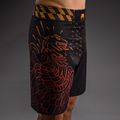 Шорти для тренувань чоловічі Venum Quetzal Fury Fightshorts black/fury red/tangerine 4