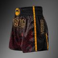 Шорти для тренувань чоловічі Venum Quetzal Fury Muay Thai black/fury red/tangerine 3