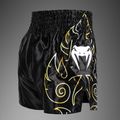 Шорти для тренувань чоловічі Venum VTC Flames Muay Thai black/gold 4