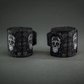 Бинти боксерські Venum Santa Muerte Handwraps 450 см black/white 2