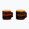 Боксерські бинти Venum Tartan Handwraps 400 cm pumpkin