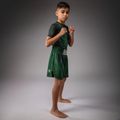 Шорти для тренувань дитячі Venum Attack Kids Boxing forest green/off white 2