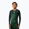 Рашгард дитячий Venum Attack Kids Rashguard fores green/off white