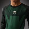 Рашгард дитячий Venum Attack Kids Rashguard fores green/off white 4