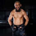 Шорти для тренувань чоловічі Venum x Chimaev Fightshorts black/grey 8