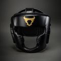 Шолом боксерський Venum Ringhorns Charger Headgear black/gold 2