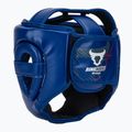 Шолом боксерський Venum Ringhorns Charger Headgear navy blue/red 3