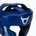 Шолом боксерський Venum Ringhorns Charger Headgear navy blue/red 4