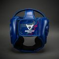 Шолом боксерський Venum Ringhorns Charger Headgear navy blue/red 3