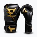 Рукавиці боксерські Venum Ringhorns Charger Boxing black/gold 2