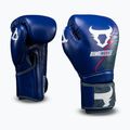 Рукавиці боксерські Venum Ringhorns Charger Boxing navy blue/red 2
