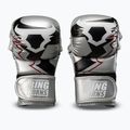 Рукавиці боксерські Venum Ringhorns Charger Boxing silver/black 2