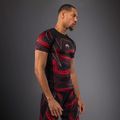 Рашгард чоловічий Venum Matupa Short Sleeve black/red/silver 3