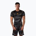 Рашгард чоловічий Venum Matupa Short Sleeve black/grey/gold