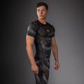 Рашгард чоловічий Venum Matupa Short Sleeve black/grey/gold 3
