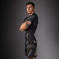 Рашгард чоловічий Venum Matupa Short Sleeve black/grey/gold 5