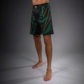 Шорти для тренувань чоловічі Venum Matupa Fightshorts black/green/gold 5