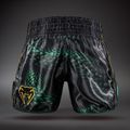 Шорти для тренувань чоловічі Venum Matupa Muay Thai black/green/gold 2