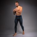 Легінси для тренувань чоловічі Venum Thunder Dragon Spats Black/Royal Blue 2