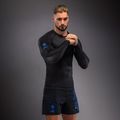 Чоловіча рашгард з довгим рукавом Venum Thunder Dragon black/royal blue 3