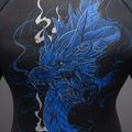 Рашгард з довгим рукавом Venum Thunder Dragon black/royal blue 5