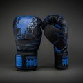 Рукавиці боксерські Venum Thunder Dragon Boxing black/royal blue 2