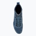 Кросівки боксерські Venum Elite Neo Boxing steel blue/orange 5