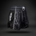 Шорти для тренувань Venum Stealth Muay Thai black/white 3