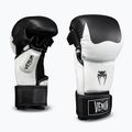 Рукавиці MMA Venum Attack 2.0 Sparring Leather black/white