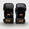 Рукавиці спарингові Venum Attack 2.0 Sparring black/gold 2
