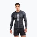 Чоловіча рашгард з довгим рукавом Venum Karate Combat black/grey