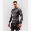 Рашгард чоловічий довгий рукав Venum Galactic 3.0 Rashguard LS black/gold 3