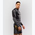 Рашгард чоловічий довгий рукав Venum Galactic 3.0 Rashguard LS black/gold 4