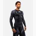 Рашгард чоловічий довгий рукав Venum No-Gi 6.0 Rashguard black/grey 5