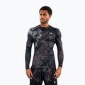 Рашгард чоловічий довгий рукав Venum Rage & Workout Rashguard LS black/grey