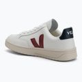 Жіноче взуття VEJA V-12 Leather white/marsala/navy 3