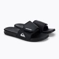 Шльопанці чоловічі Quiksilver Bright Coast Adjust black/white/black 5
